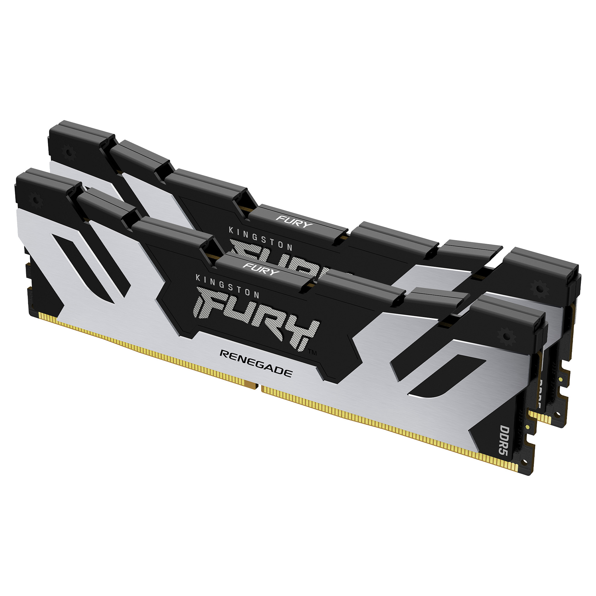 KINGSTON 32GB 6400MT/s DDR5 CL32 DIMM Kit of 2 FURY Renegade Silver