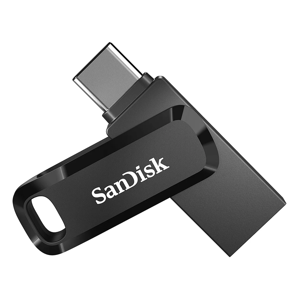 SanDisk 64GB Ultra Dual Drive Go USB Type-C Flash Drive, Black