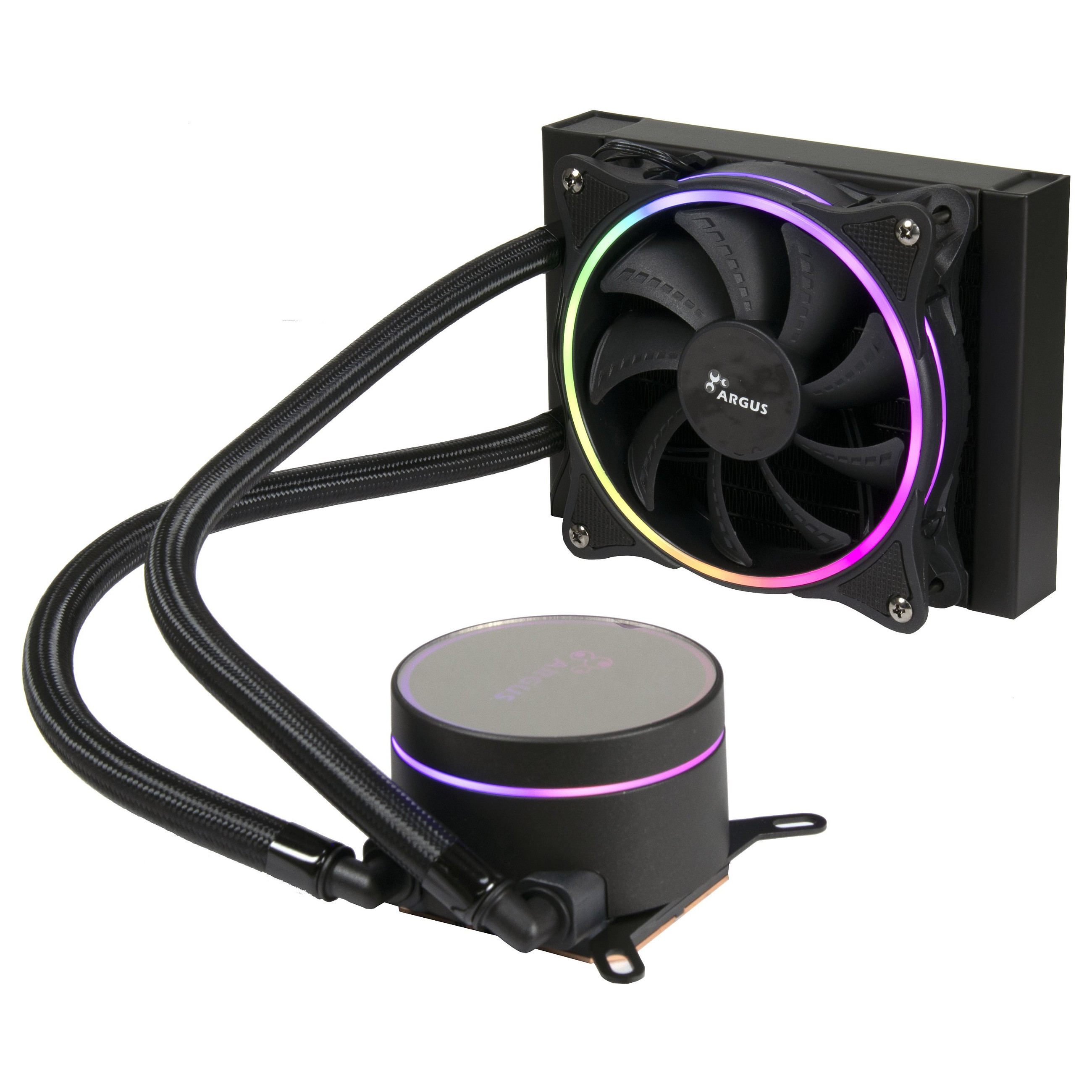 K Cooler Inter-Tech Water Cooling CPU Argus Iceman LC-120 RGB