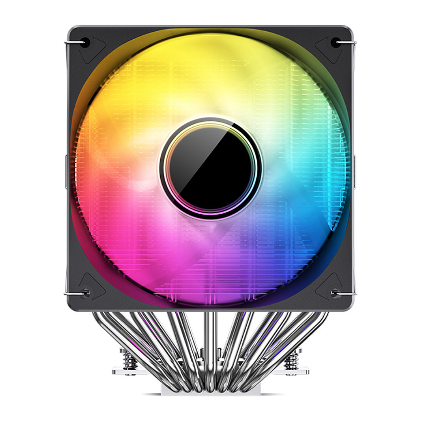 K Jonsbo CR-3000 CPU-Cooler Dual Tower, ARGB - 2x 120 mm, black