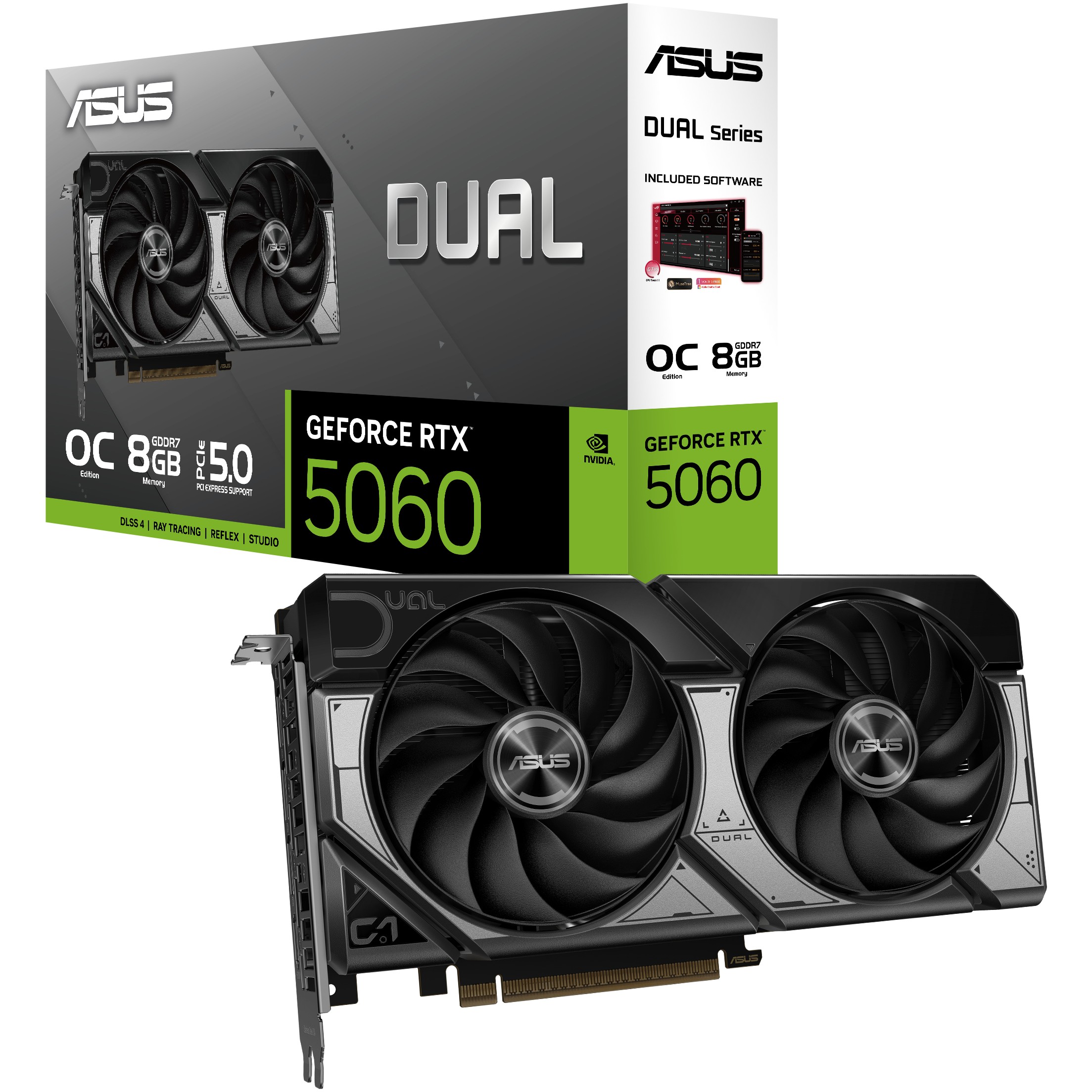 RTX 5060 8GB ASUS DUAL OC GDDR7