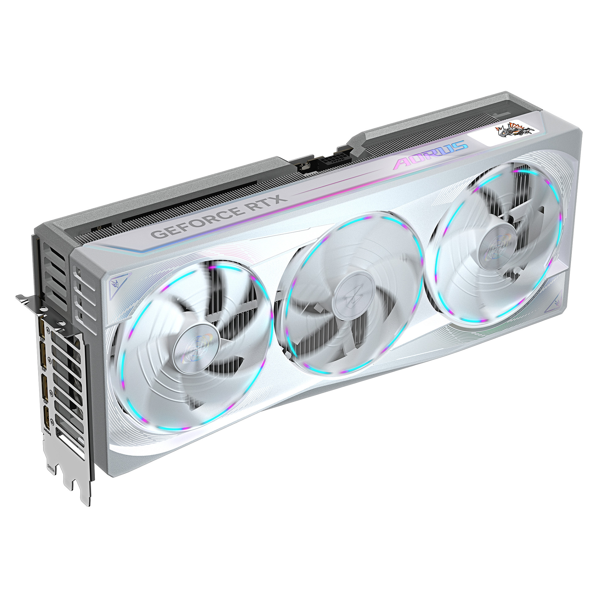 RTX 5090 32GB Gigabyte Aorus Master Ice GDDR7 3Fan white