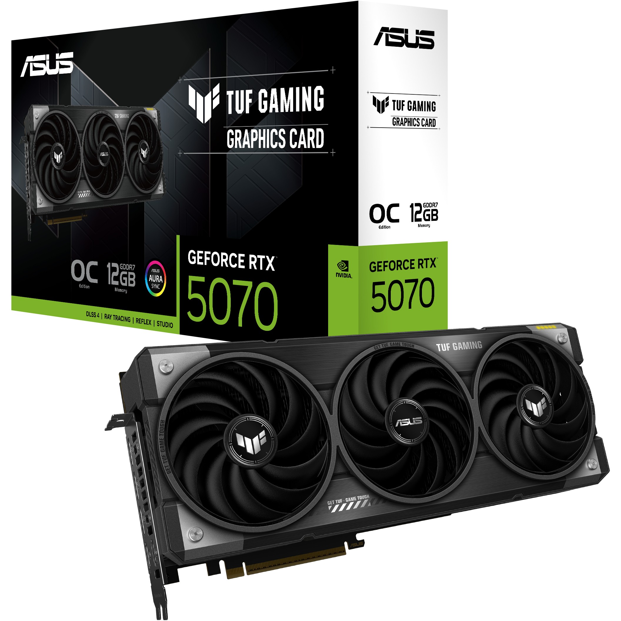 RTX 5070 12GB ASUS TUF Gaming OC GDDR7 3Fan