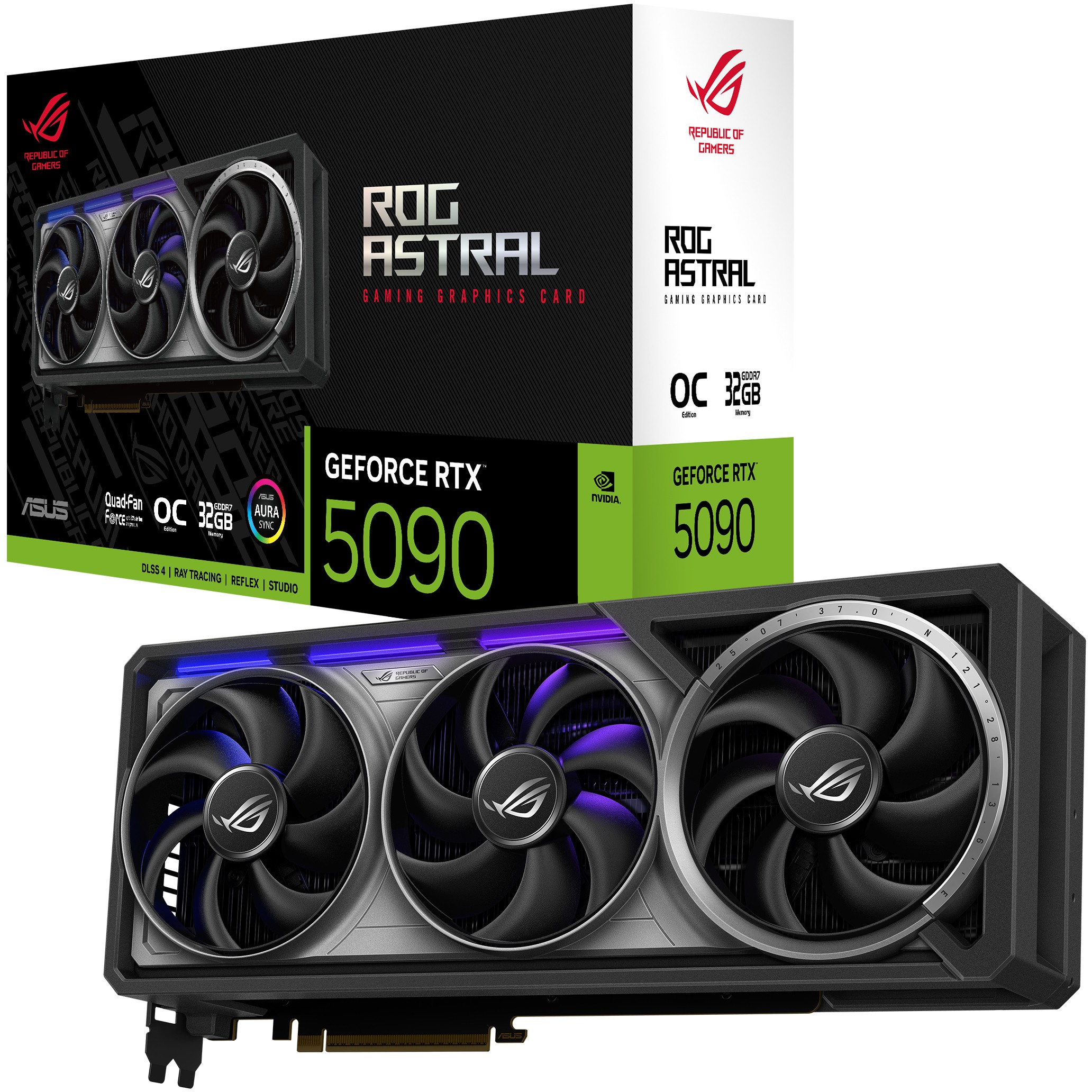 RTX 5090 32GB ASUS ROG ASTRAL GDDR7 3 Fan