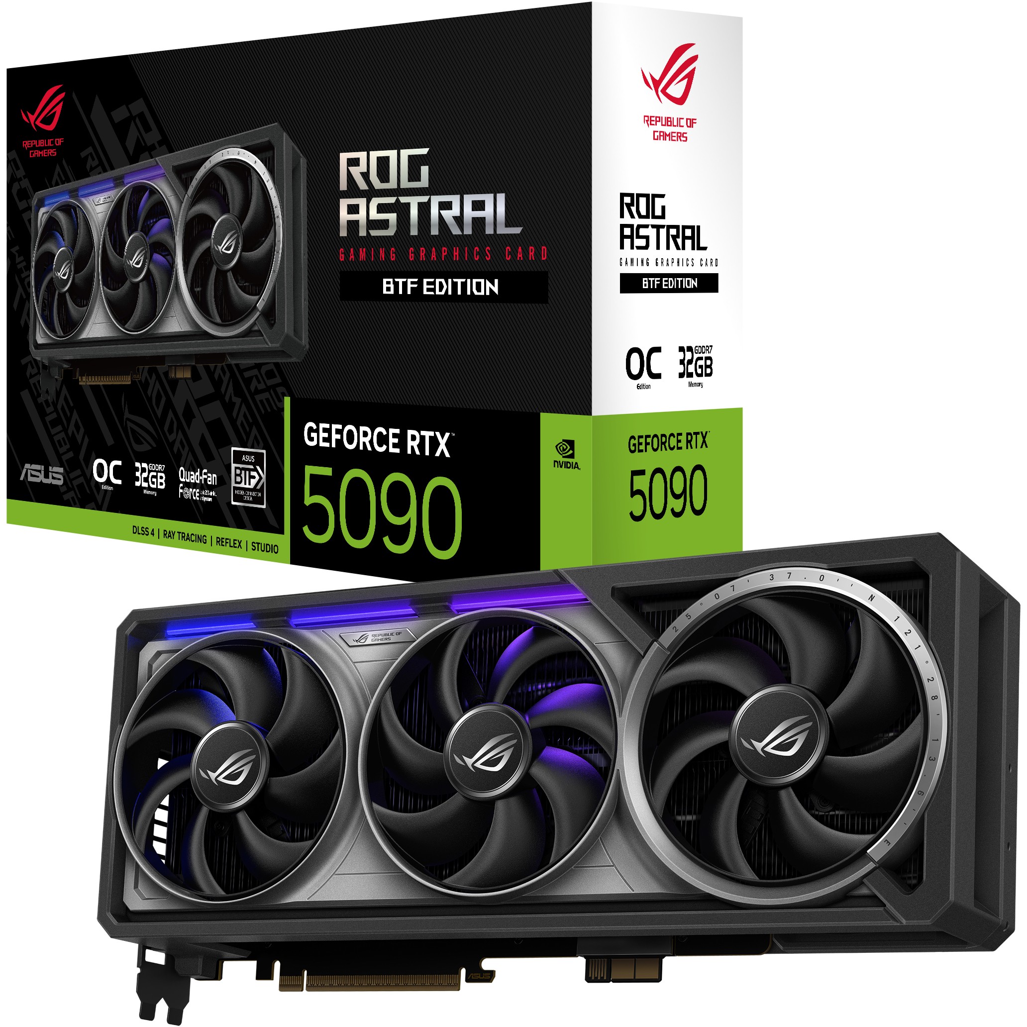 RTX 5090 32GB Asus ROG ASTRAL BTF Gaming OC