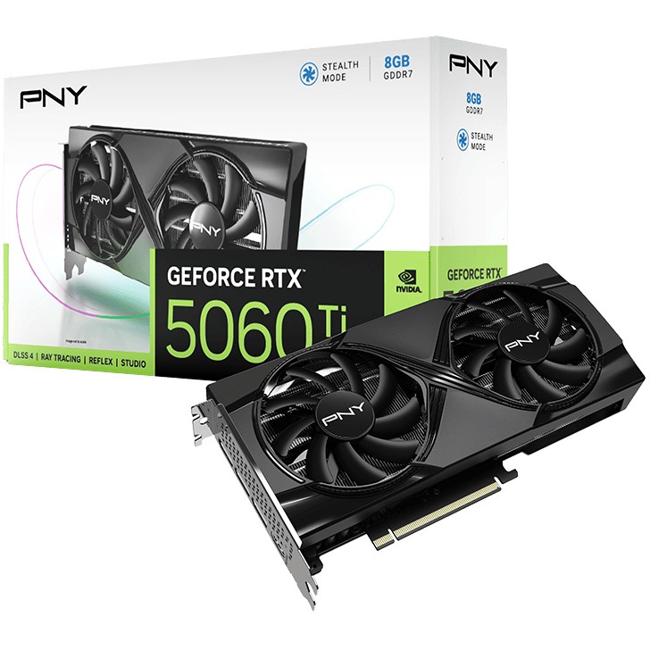 RTX 5060 TI 8GB PNY VERTO Dual Fan GDDR7