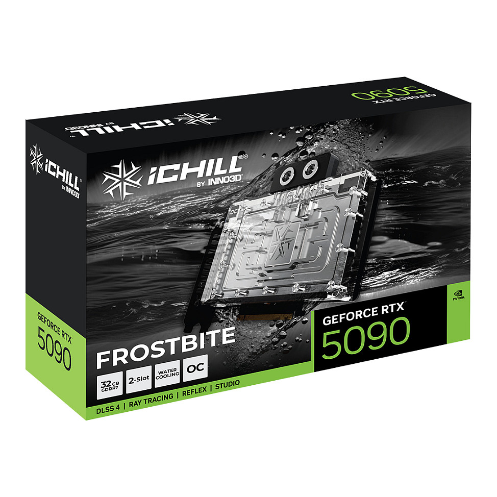RTX 5090 32GB Inno3D iCHill Frostbite GDDR7 3Fan
