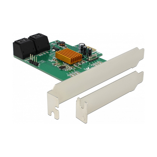 DeLOCK Speicher-Controller SATA 6Gb/s PCIe 2.0 4 Kanal
