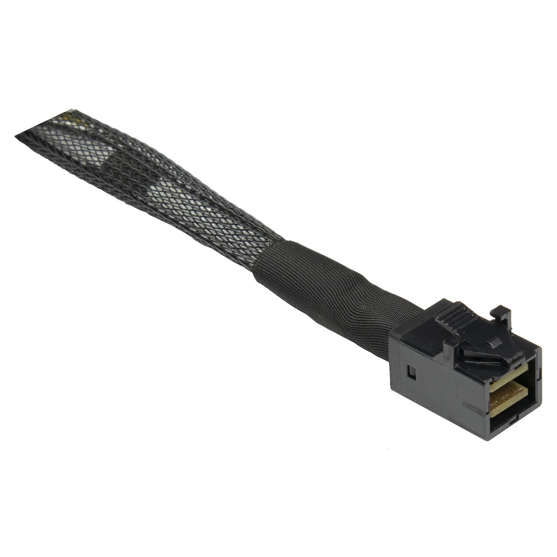 Inter-Tech SFF-8654 8i > 2x SFF-8643 0,75m Cable