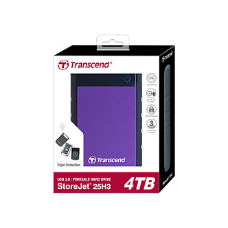 Transcend 4TB StoreJet 25H3 2.5 inch USB 3.0