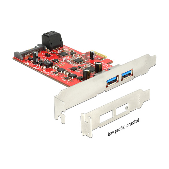 SATA3 PCIe Delock U3S6 USB3/SATA3