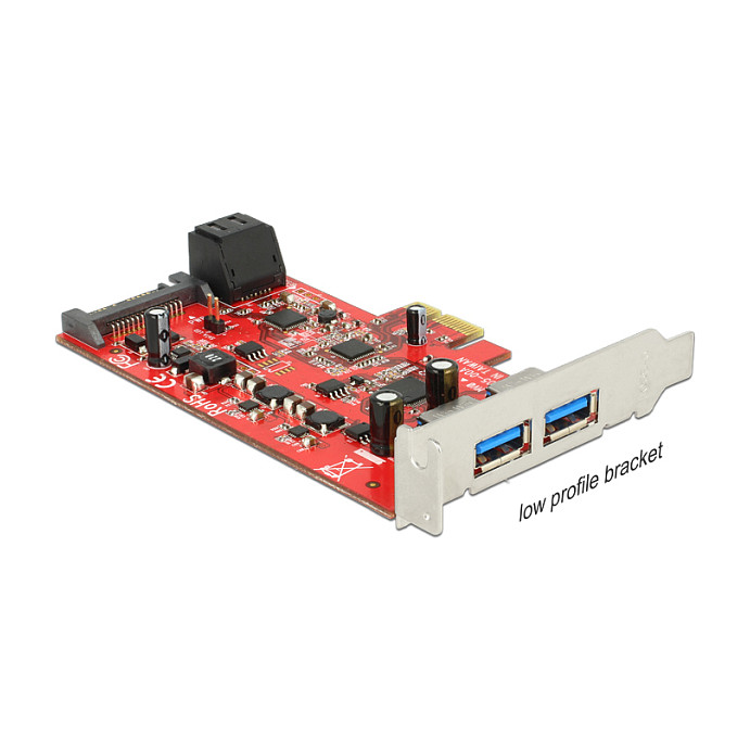 SATA3 PCIe Delock U3S6 USB3/SATA3