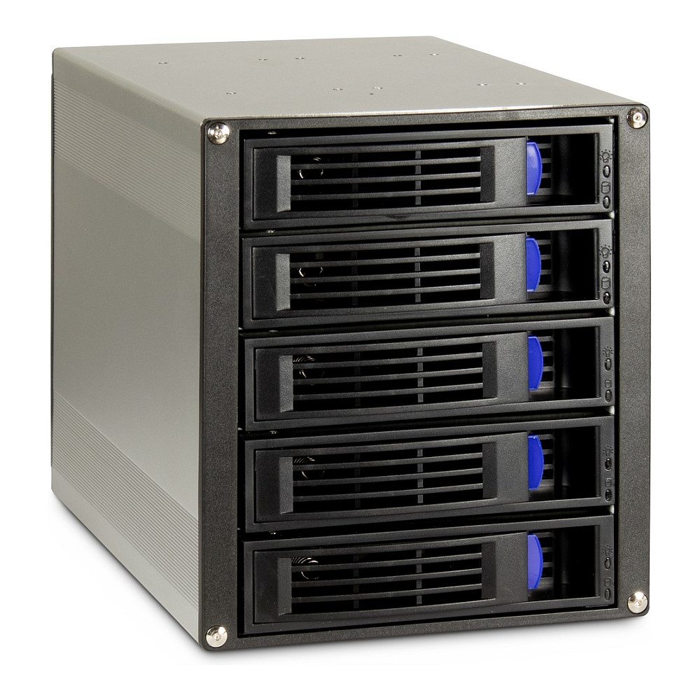 Wechselrahmen 5-fach ST-5255 for 3x5,25"Einschub retail