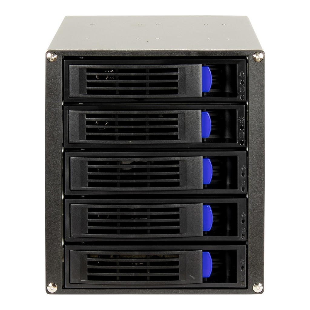 Wechselrahmen 5-fach ST-5255 for 3x5,25"Einschub retail