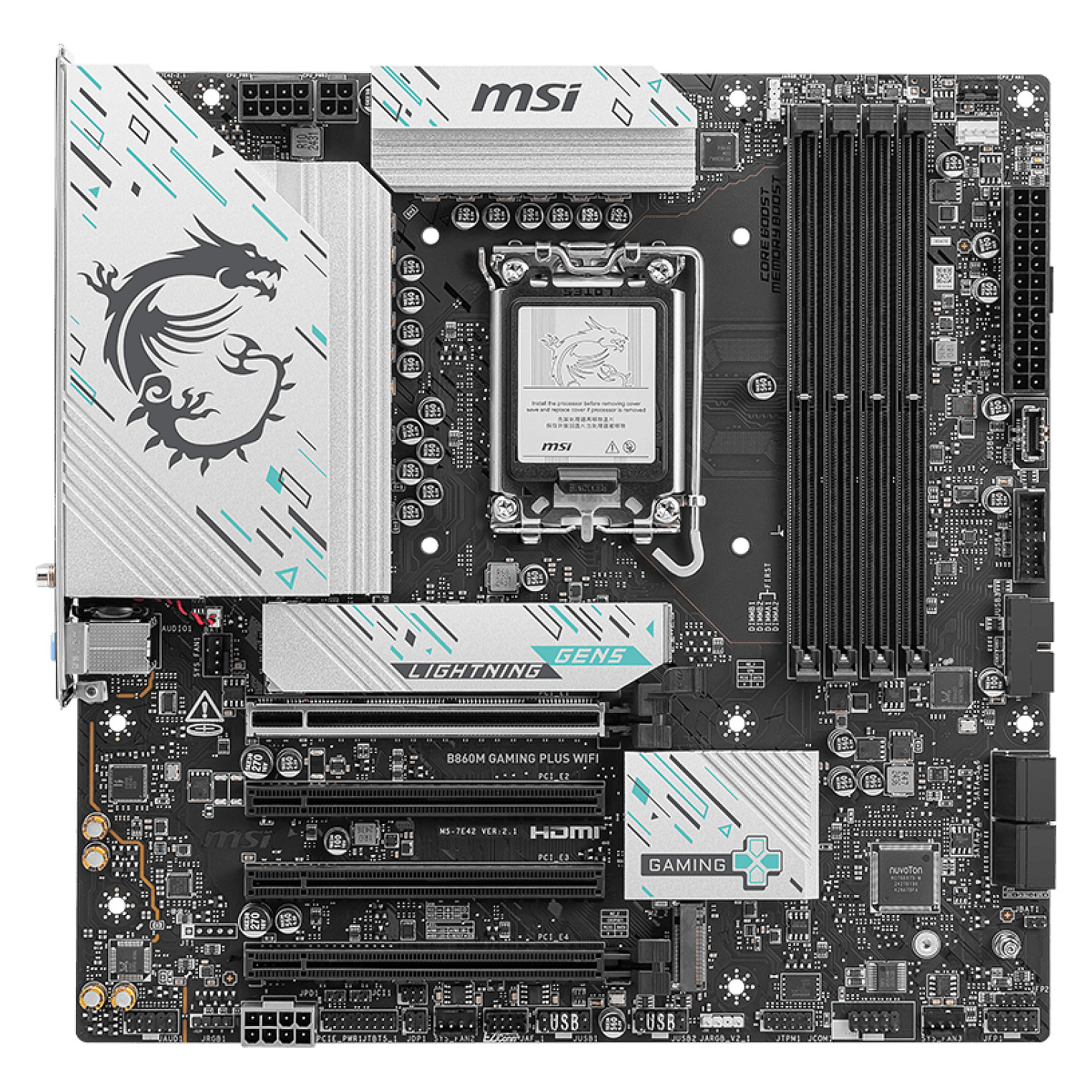 LGA1851 MSI B860M GAMING PLUS WIFI
