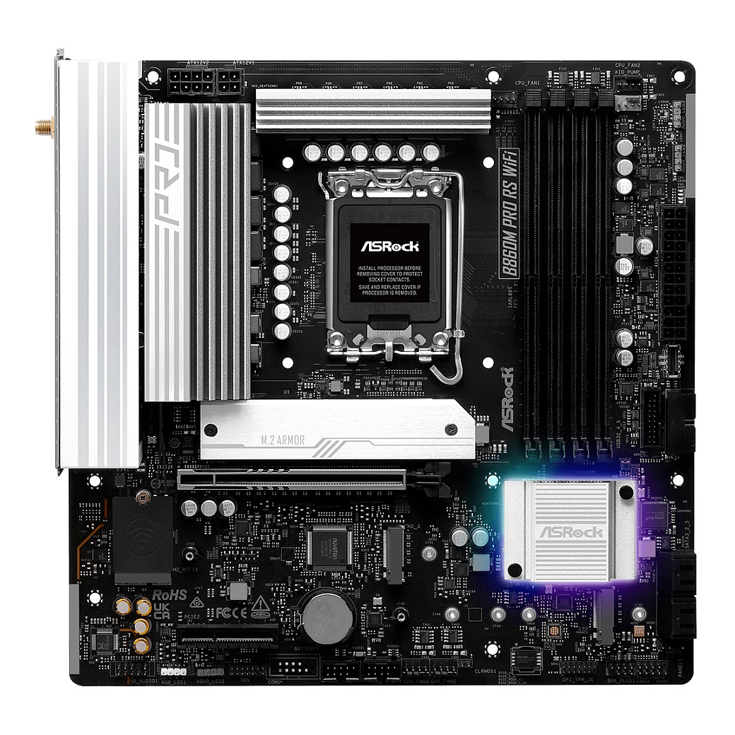 B860M Pro RS Wifi 1851 mATX HDMI/DP DDR5