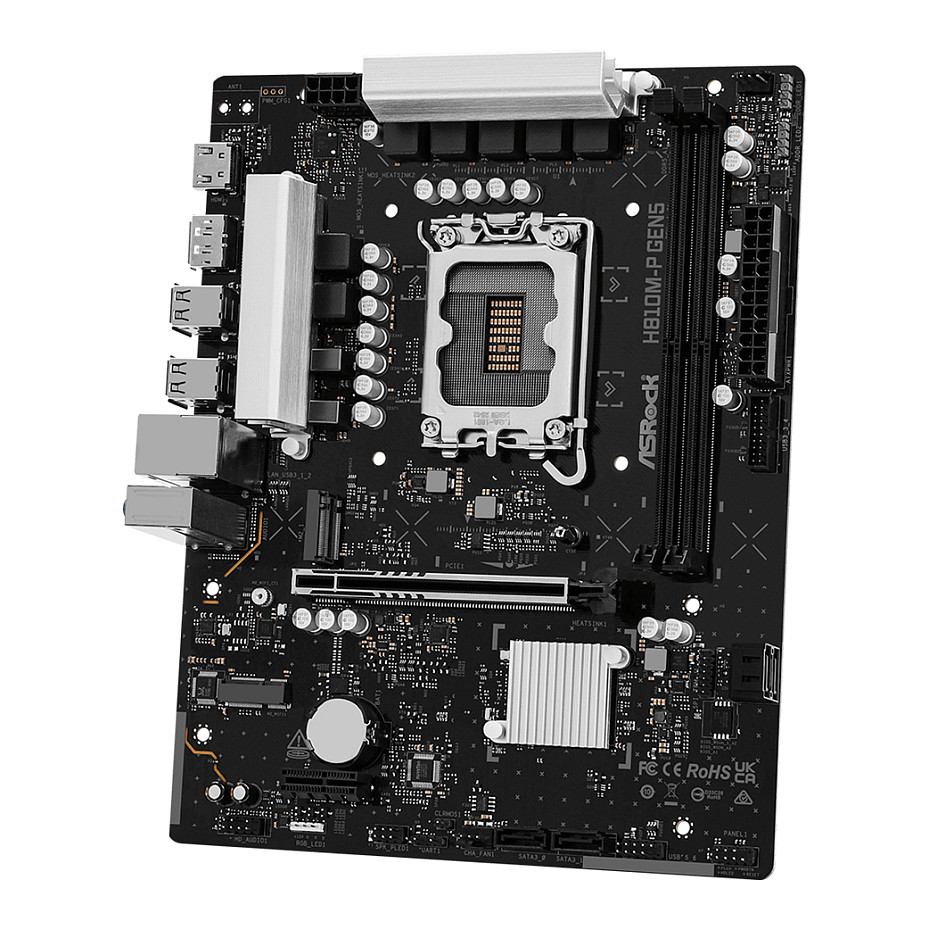 ASROCK H810M-P GEN5 DDR5 Intel S1851 90-MXBUE0-A0UAYZ retail