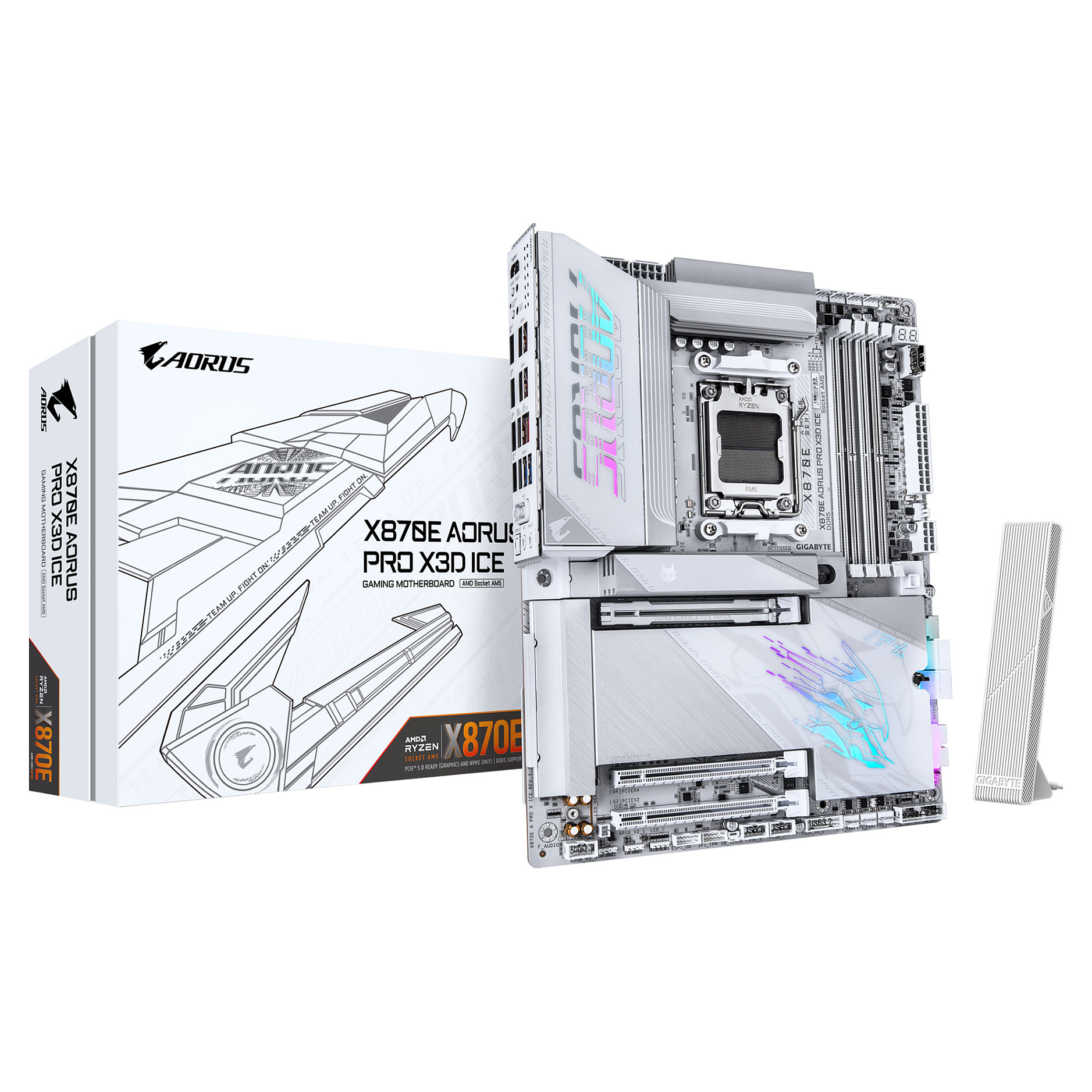 Gigabyte X870E AORUS PRO X ICE (X870,AM5,ATX,DDR5)