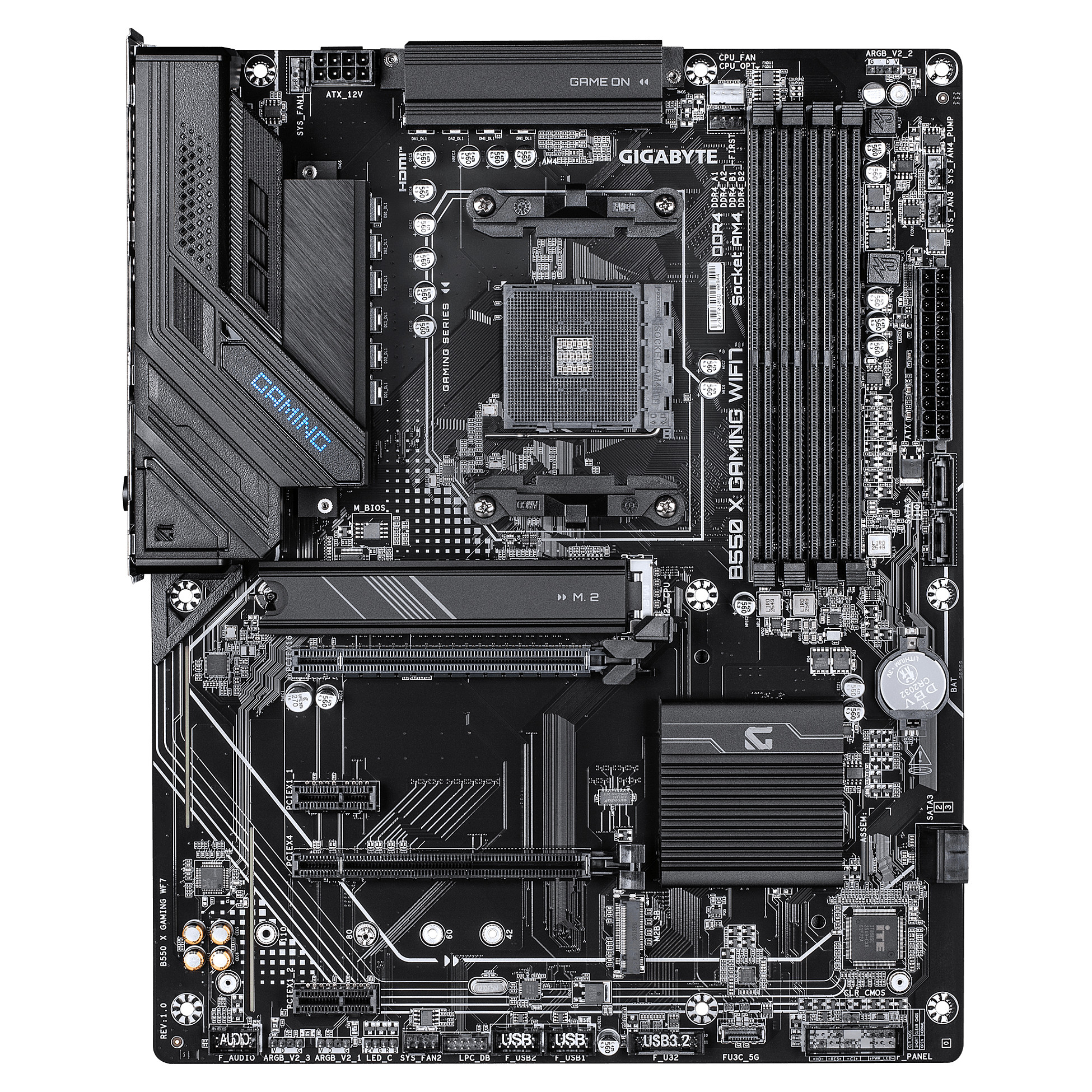 GIGABYTE B550 X GAMING WIFI7 AM4 4xDDR4 HDMI 2xM.2