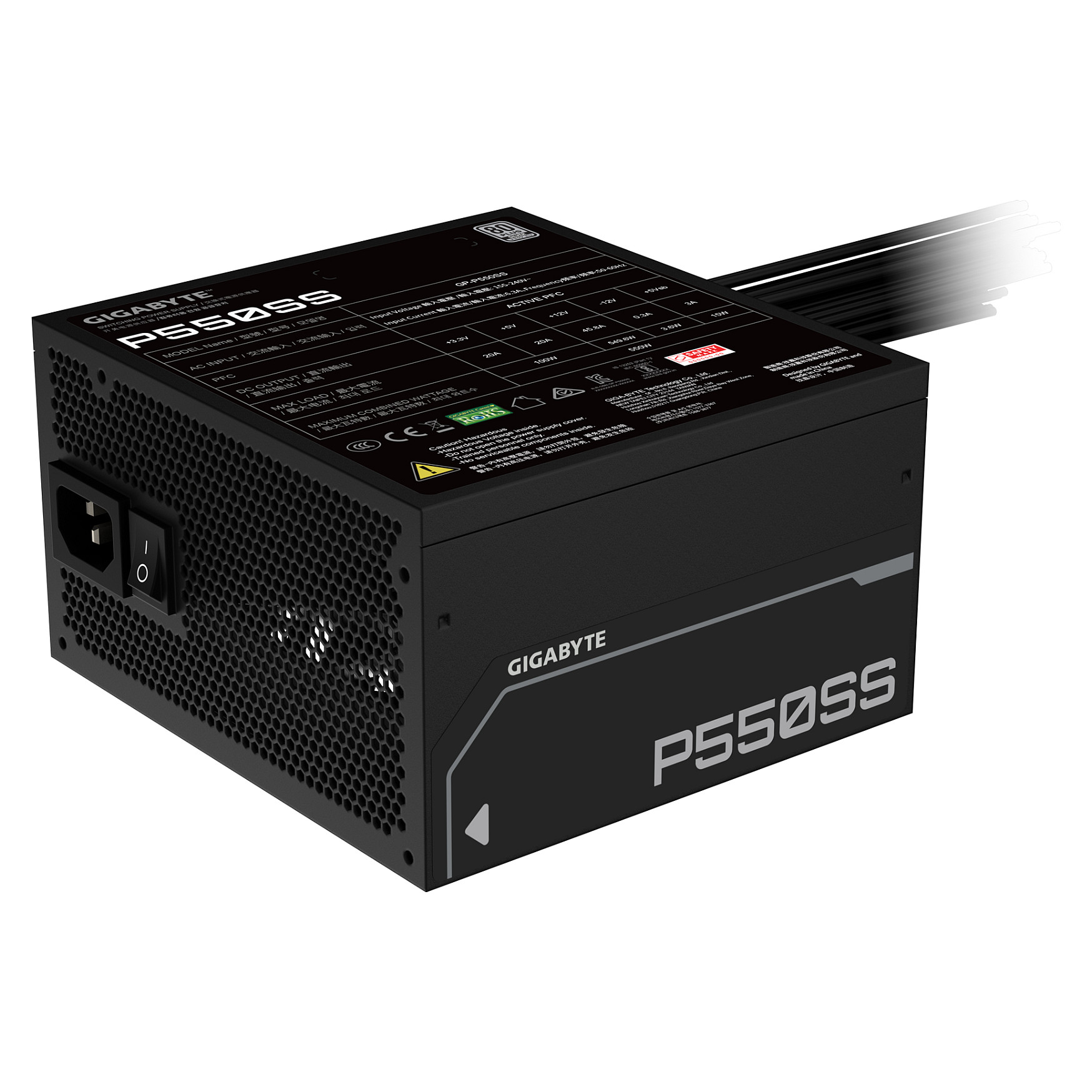 550W Gigabyte P550SS