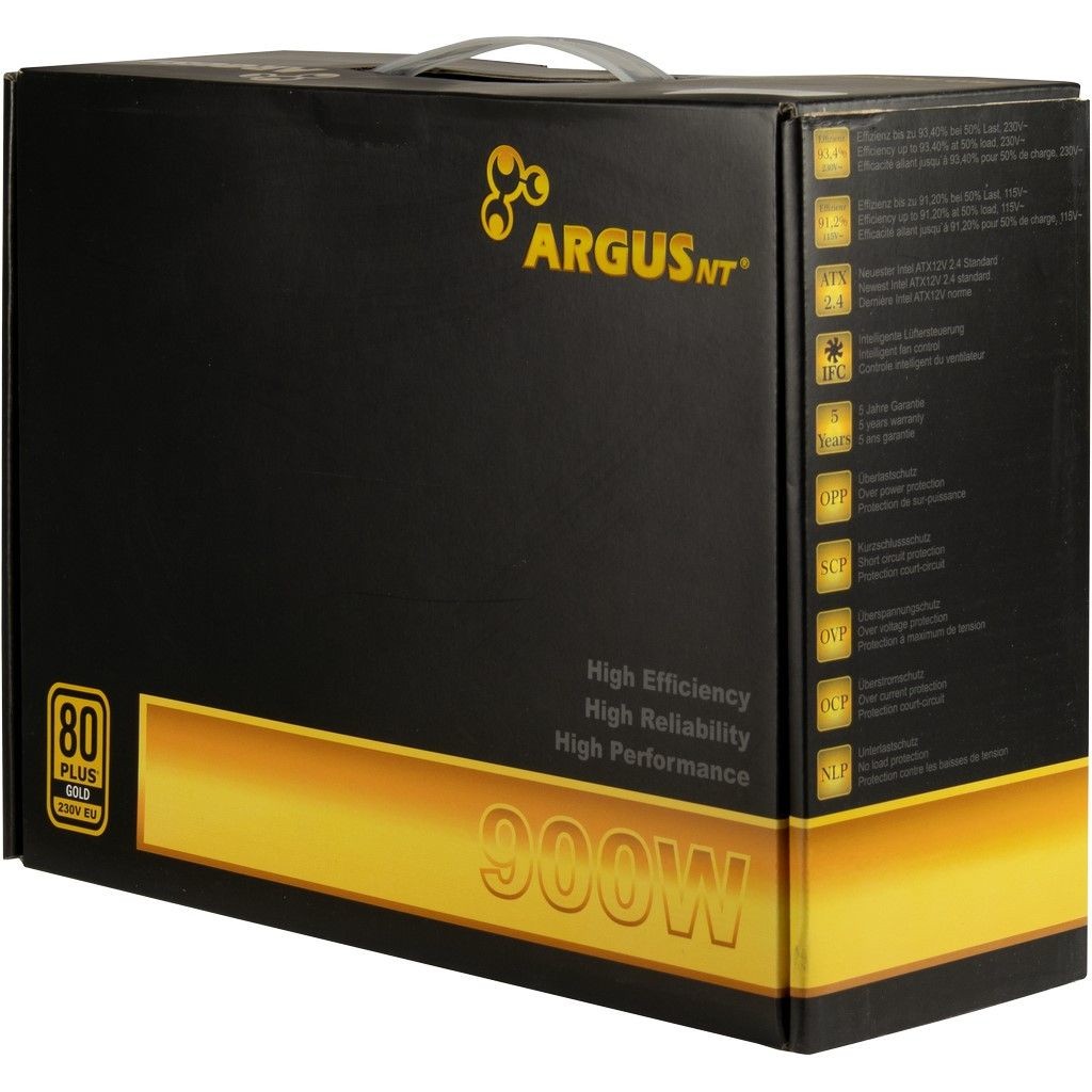 900W Inter-Tech ArgusNT GPS-900 80+ Gold