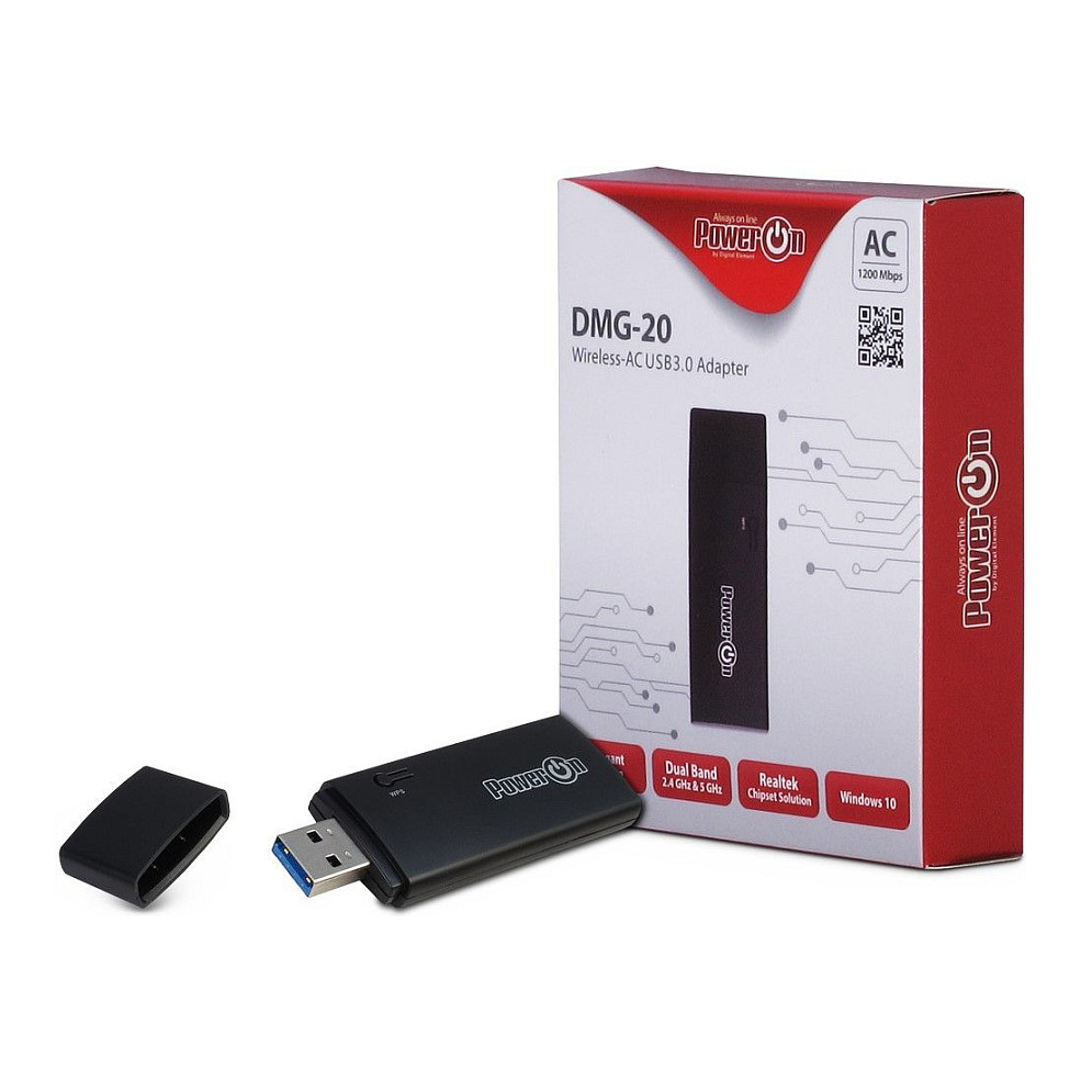 PowerOn DMG-20 WiFi AC USB 3.0 Adapter