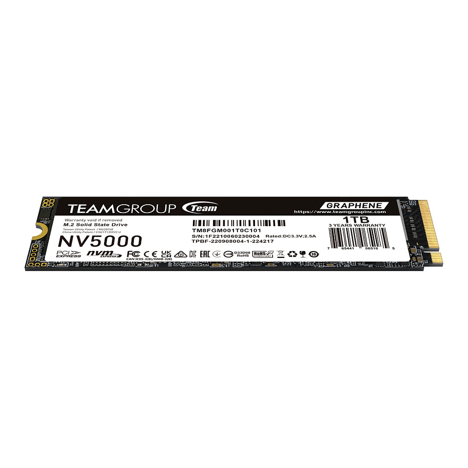 M.2 Teamgroup 1TB NV5000 TM8FGM001T0C101 PCIe M.2 PCIe 4.0 x4