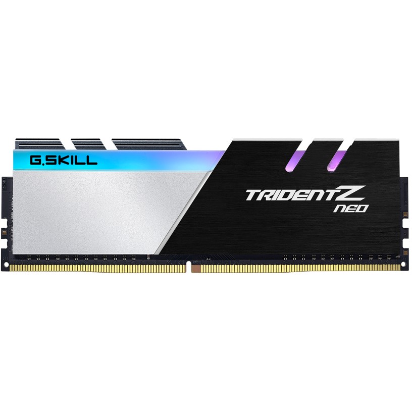 G.Skill DIMM 32 GB 3200 (2x 16 GB) Dual-Kit (black/wei. F4-3200C16D-32GTZN. Trident Z Neo. INTEL XMP) CL16