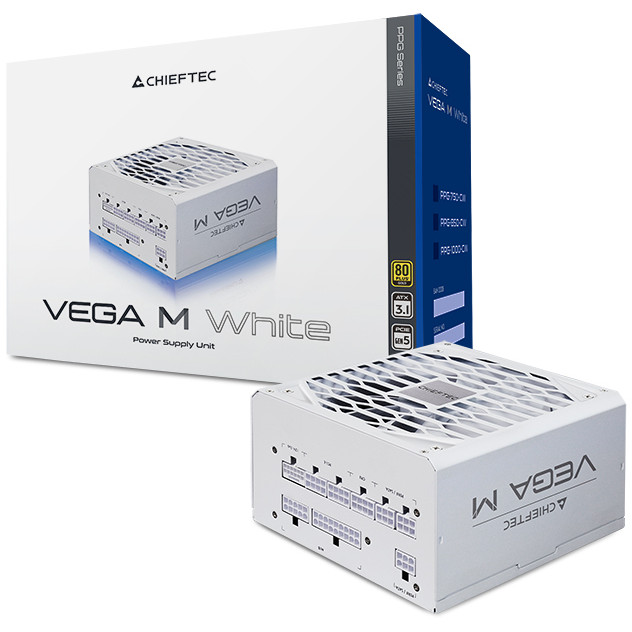 1000W Chieftec VEGA M White 80Plus Gold