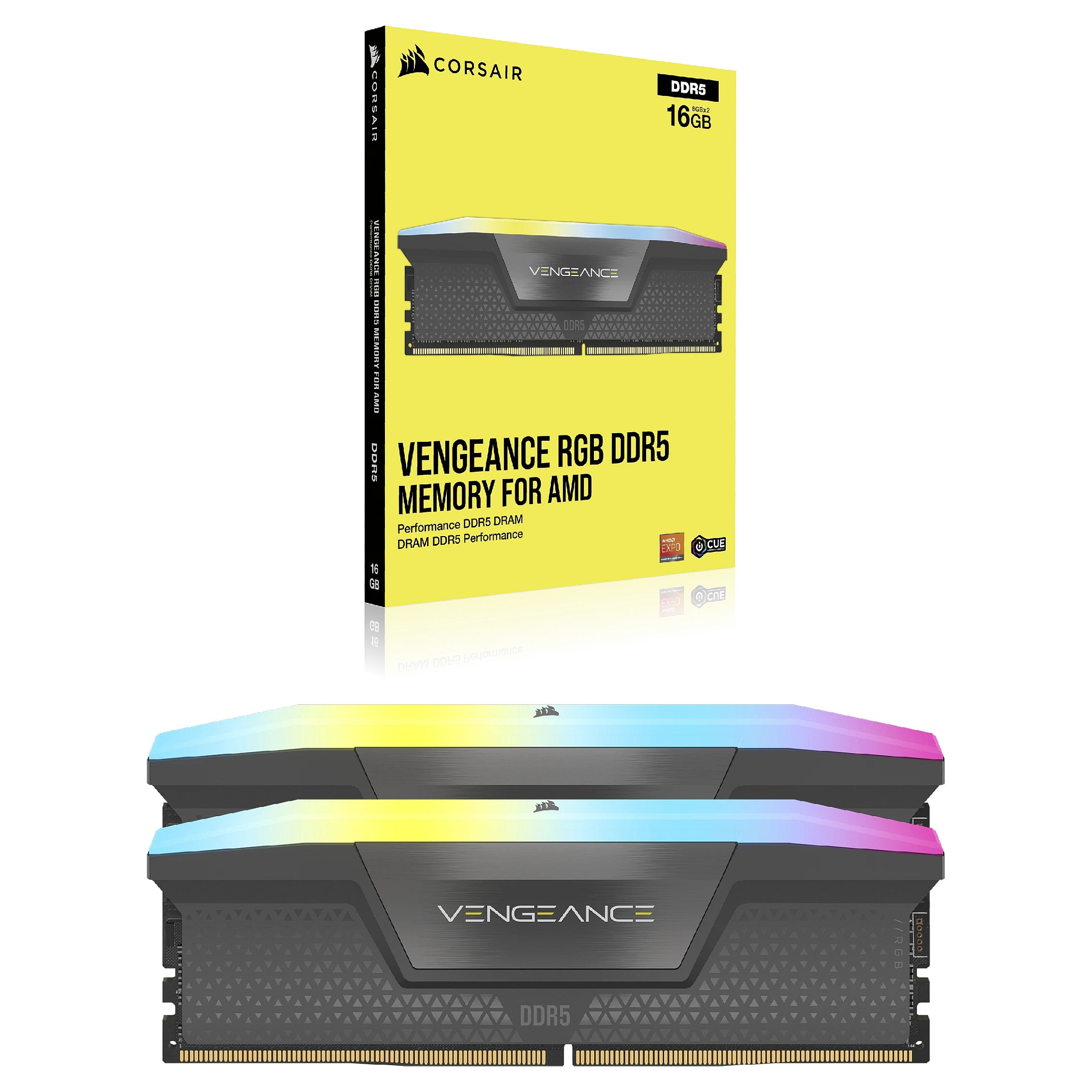 32GB PC 6000 CL36 CORSAIR KIT (2x16GB) VENGEANCE RGB g retail