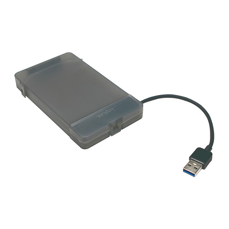 LogiLink AU0037 Storage Drive Enclosure 2.5 inch HDD / SSD-Case gray