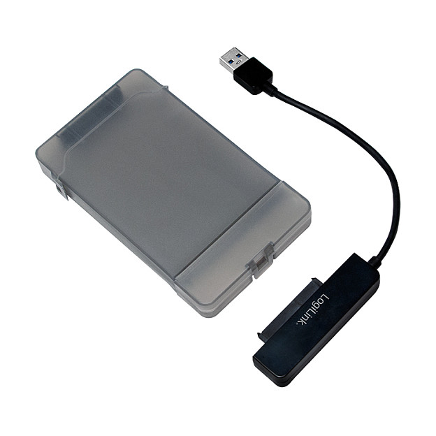 LogiLink AU0037 Storage Drive Enclosure 2.5 inch HDD / SSD-Case gray