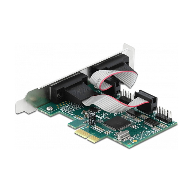 PCI Express x1 Card zu 4 x Seriell RS-232