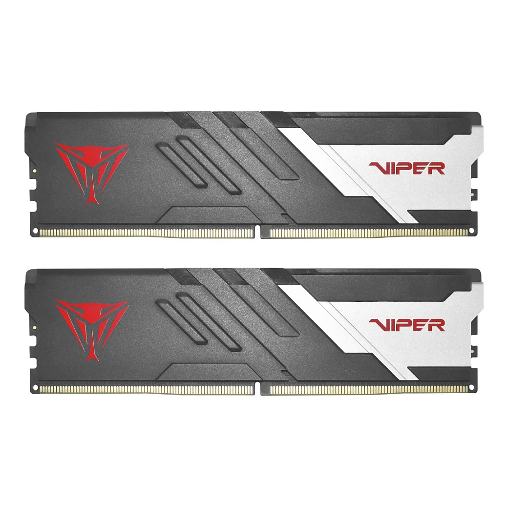 16 GB Patriot DIMM 5600 (2x 8 GB) Dual-Kit (black/wei, PVV516G560C40K, Viper Venom, INTEL XMP)