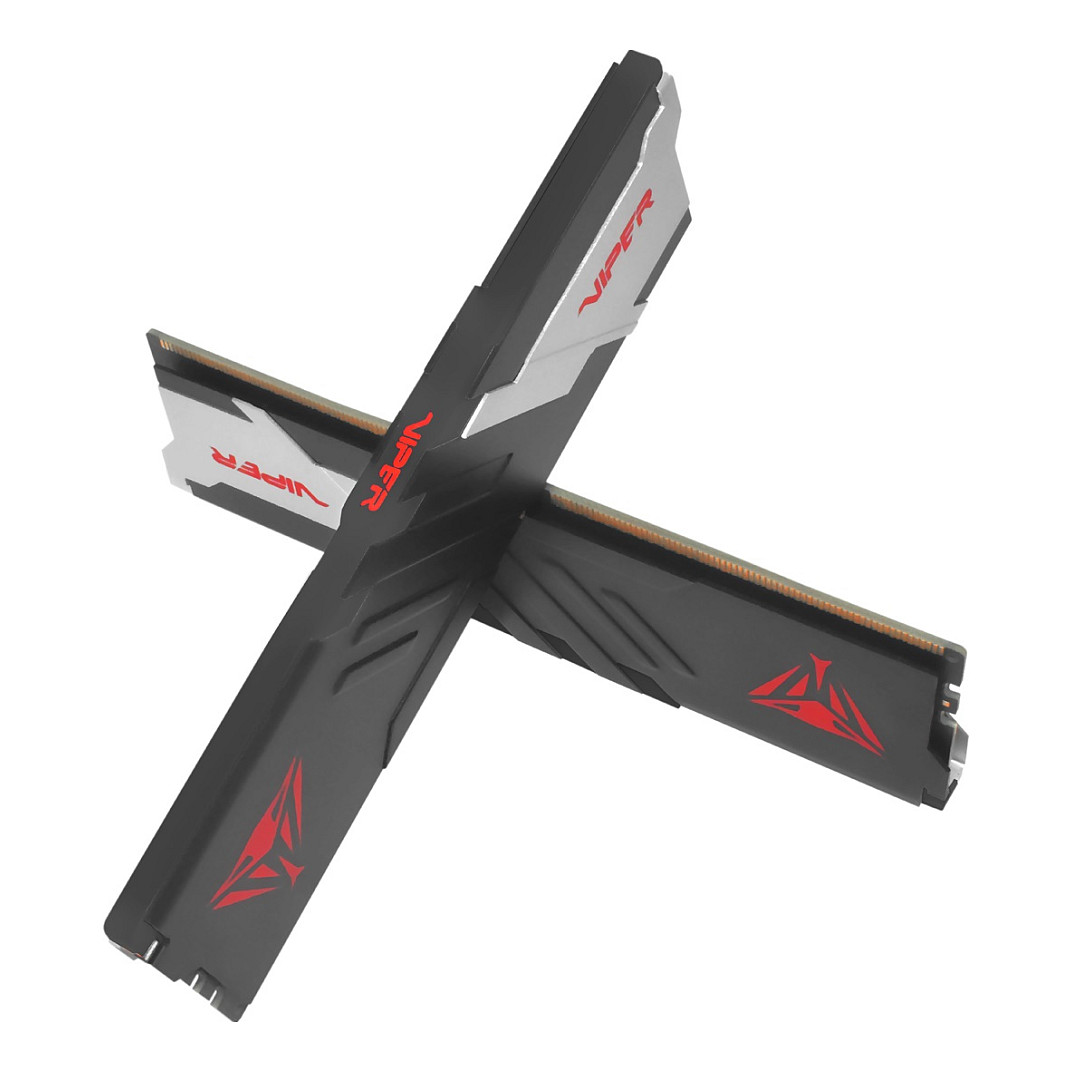 16 GB Patriot DIMM 5600 (2x 8 GB) Dual-Kit (black/wei, PVV516G560C40K, Viper Venom, INTEL XMP)
