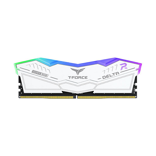 32GB Team Group DIMM 6000 (2x 16 GB) Dual-Kit (wei, FF4D532G6000HC38ADC01, Delta RGB, INTEL XMP) CL38