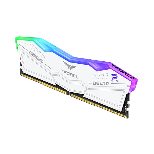 32GB Team Group DIMM 6000 (2x 16 GB) Dual-Kit (wei, FF4D532G6000HC38ADC01, Delta RGB, INTEL XMP) CL38