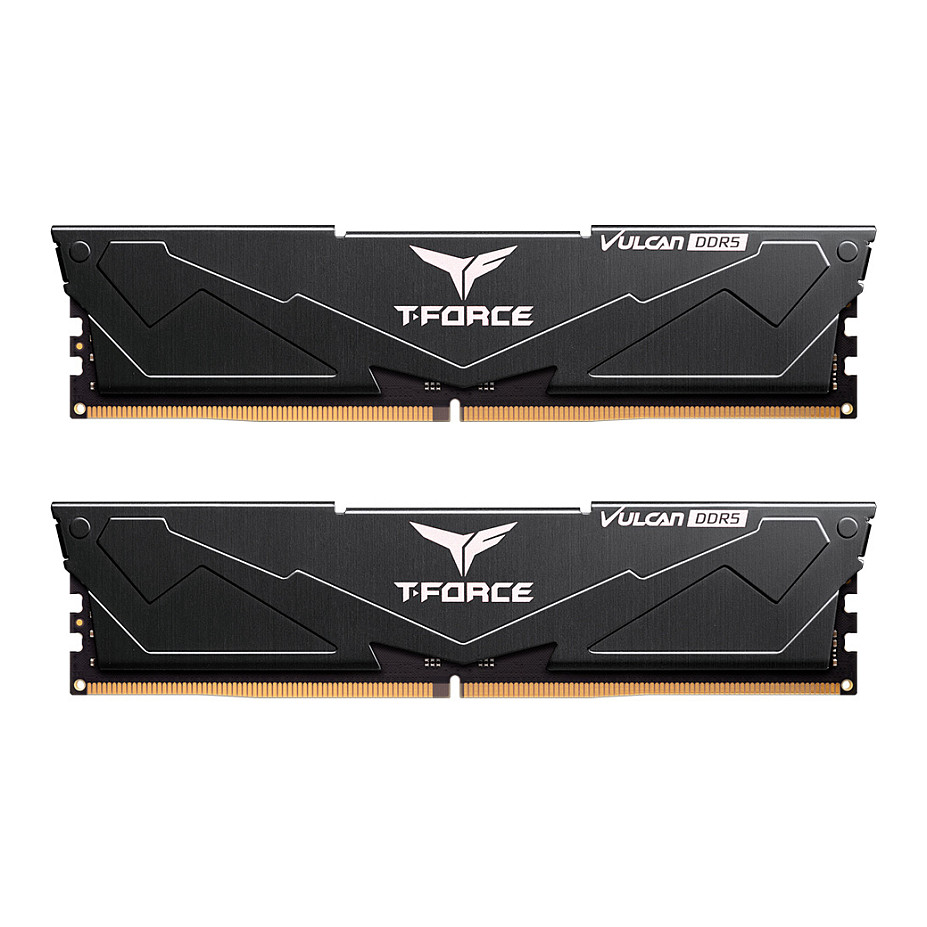 32GB Team Group T-Force Vulcan DDR5 Desktop Memory black 6.000 MHz CL30