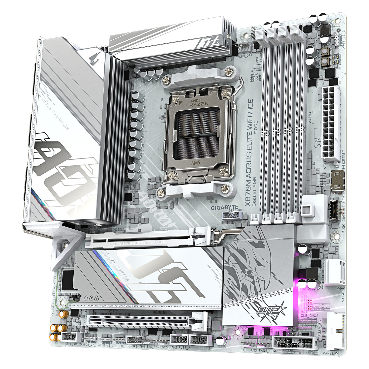 Gigabyte X870M A ELITE WF7 ICE (AM5) (D)