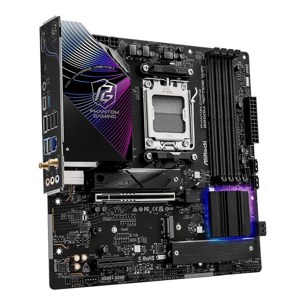 ASRock B850M Riptide WiFi AM5 mATX HDMI/DP DDR5