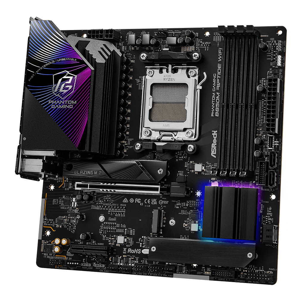ASRock B850M Riptide WiFi AM5 mATX HDMI/DP DDR5