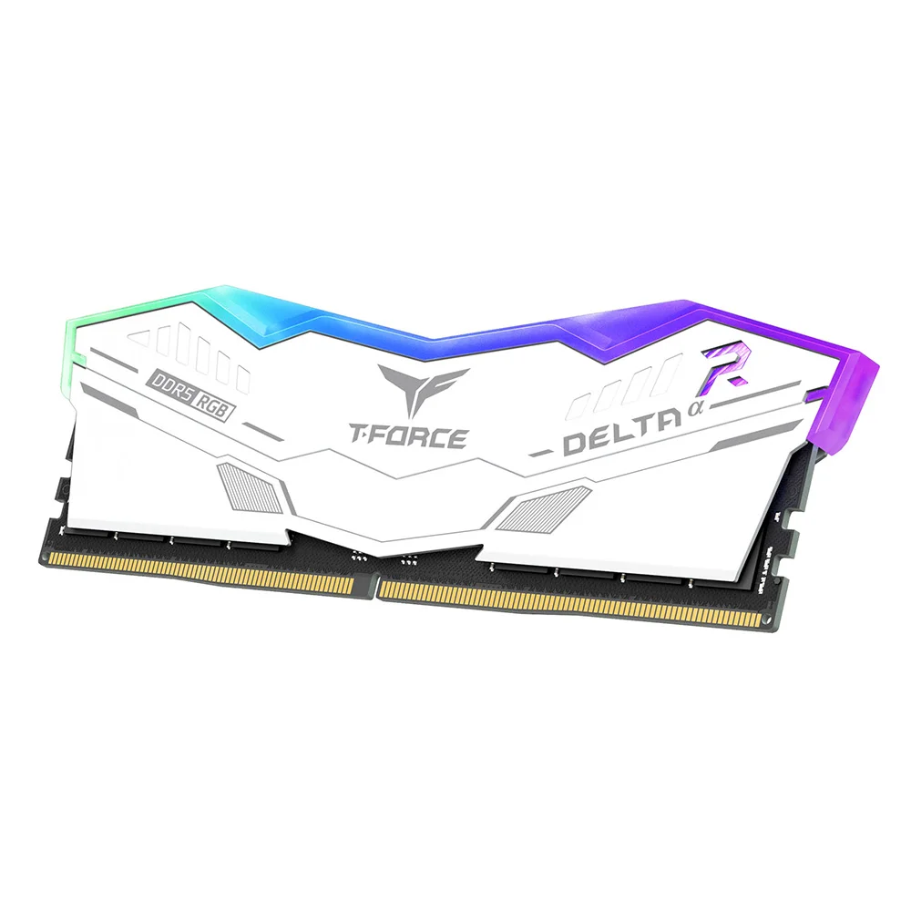 32GB Team Group D516GB 6400-32 RGB wh K2 TEM (wei, FF4D532G6400HC32ADC01, Delta RGB, INTEL XMP) CL32