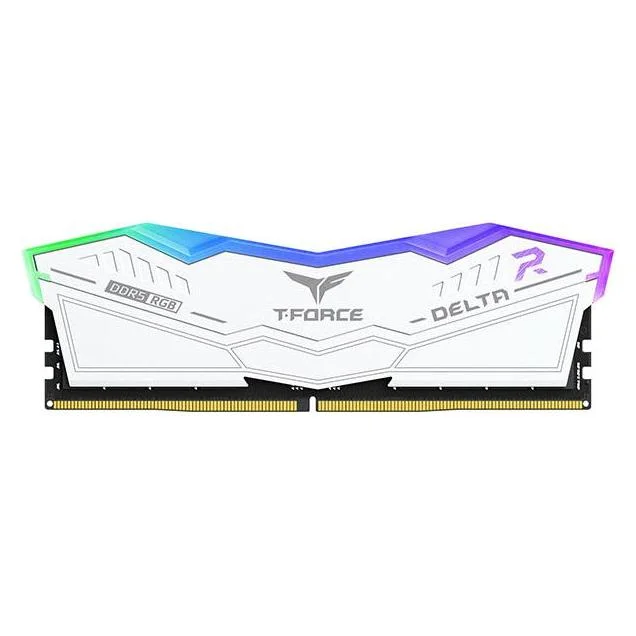 32GB Team Group D516GB 6400-32 RGB wh K2 TEM (wei, FF4D532G6400HC32ADC01, Delta RGB, INTEL XMP) CL32