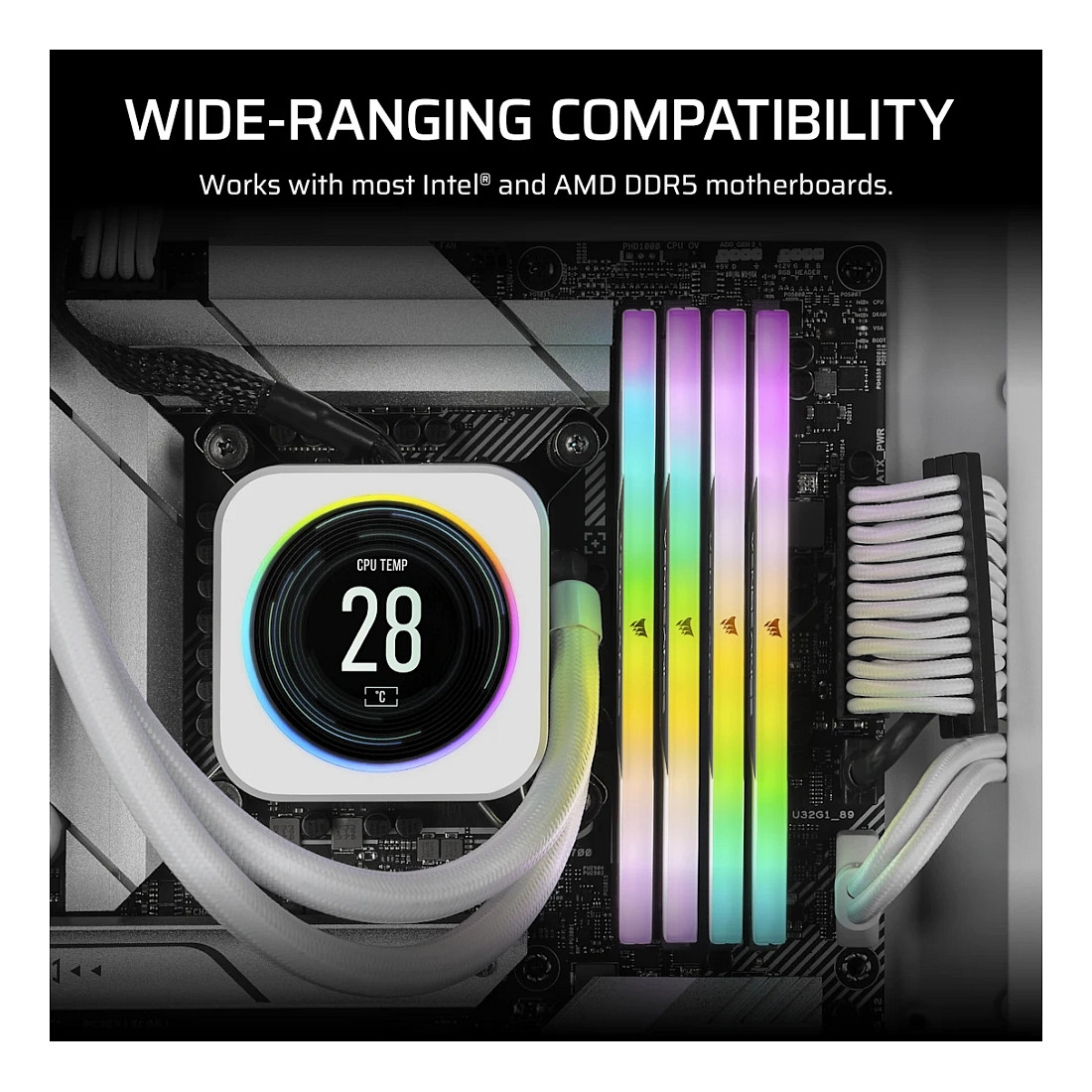 VENGEANCE RGB Light Enhancement Kit, RGB LED, White