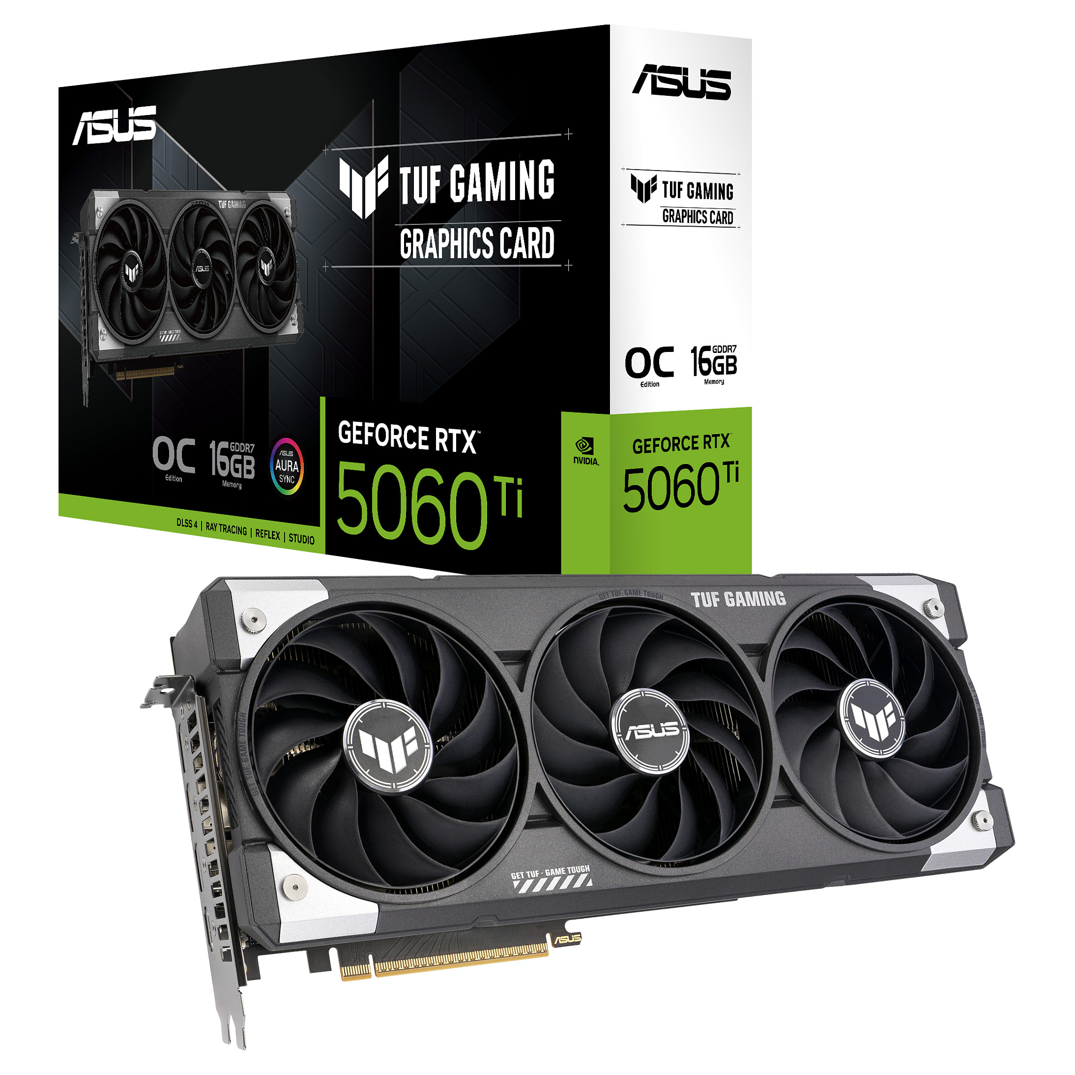 RTX 5060 Ti 16GB ASUS TUF Gaming OC GDDR7 3Fan