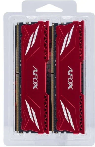 16GB AFOX PC3200 (2x8) Gaming Red Heatsink CL16 retail