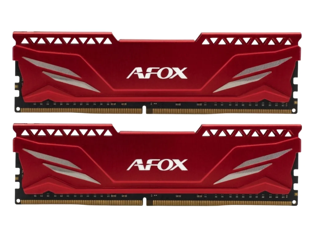 16GB AFOX PC3200 (2x8) Gaming Red Heatsink CL16 retail