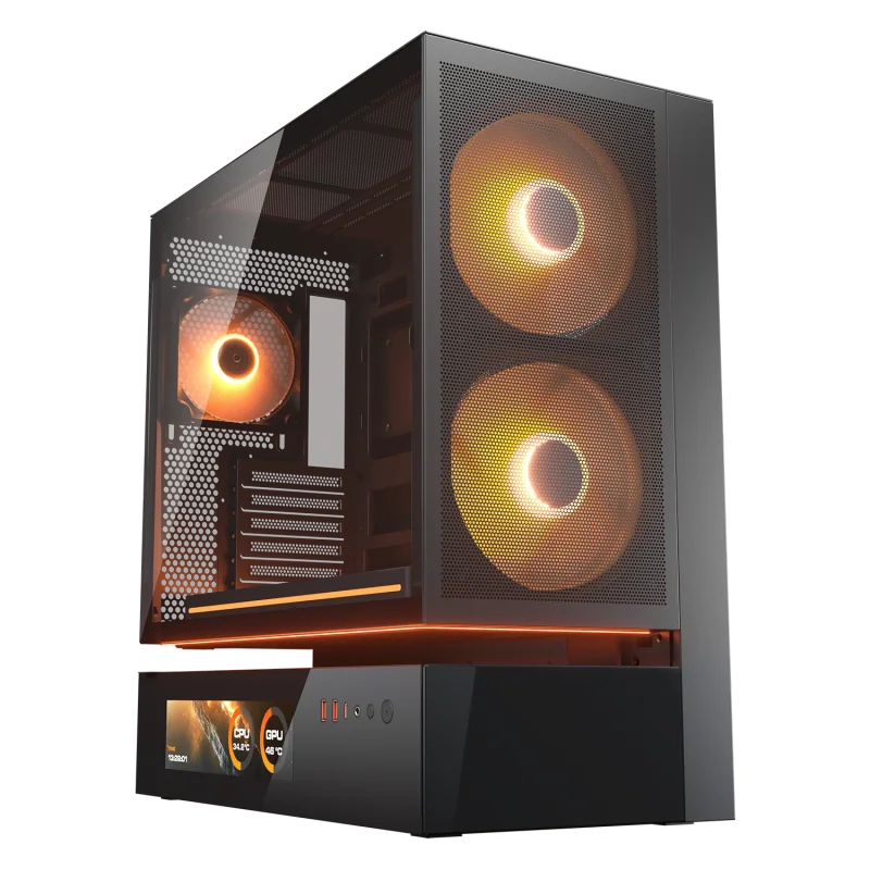 Cougar Case CFV235 Mesh Vision (W/ Fans)