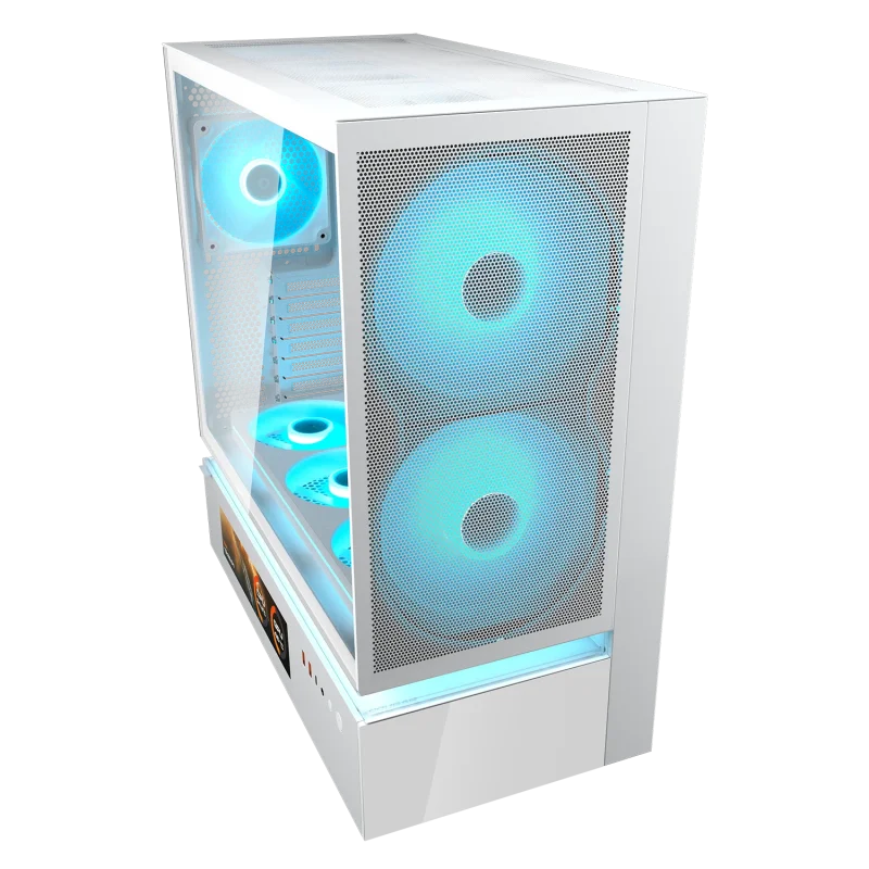 Cougar Case CFV235 Mesh Vision (White) (W/ Fans)