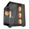 COUGAR Midi Tower Case, FV150 ARGB, Black (W/O Fans)